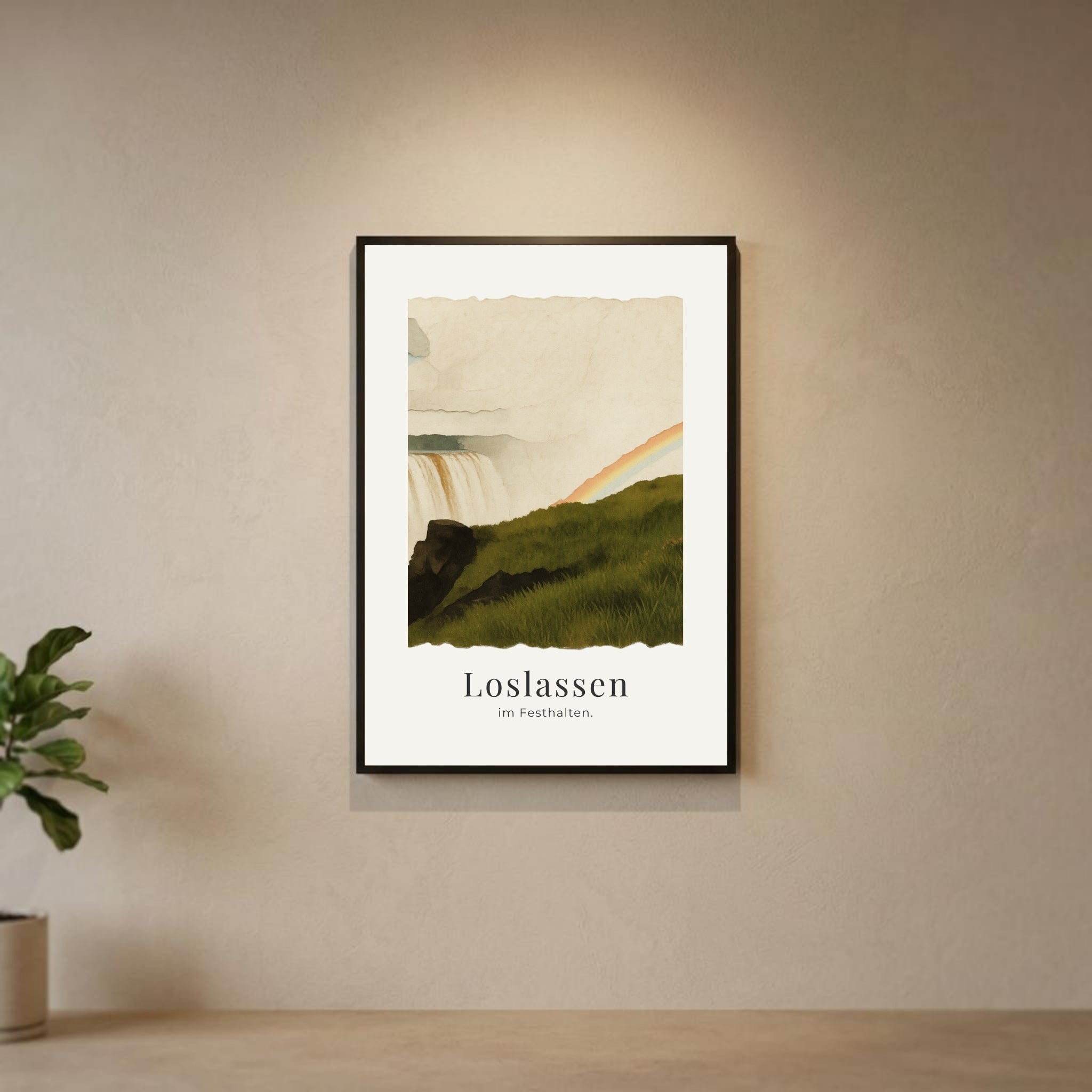 Loslassen im Festhalten