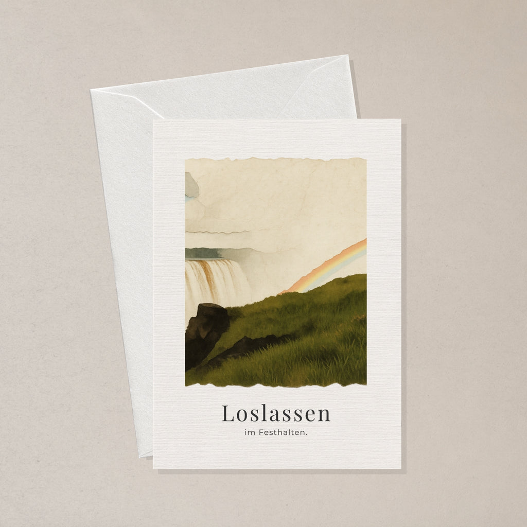 Loslassen im Festhalten