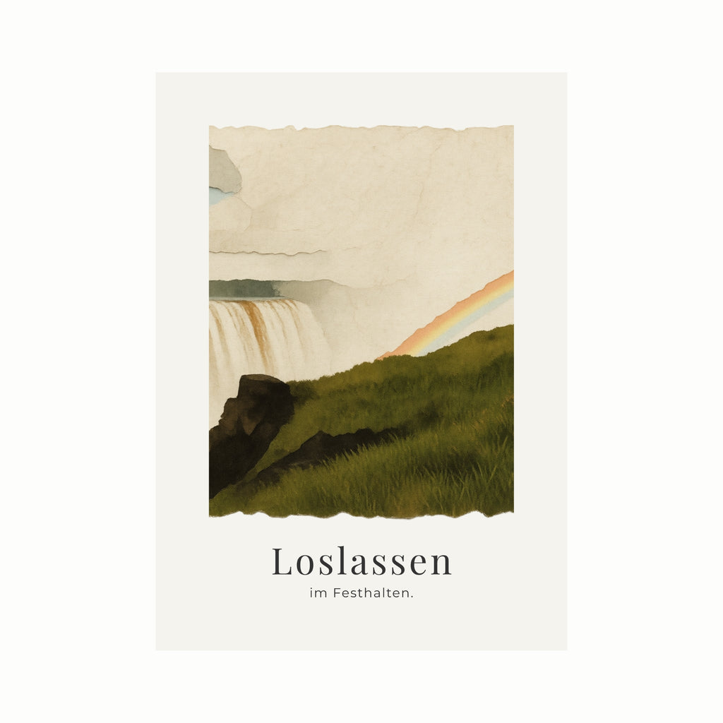 Loslassen im Festhalten