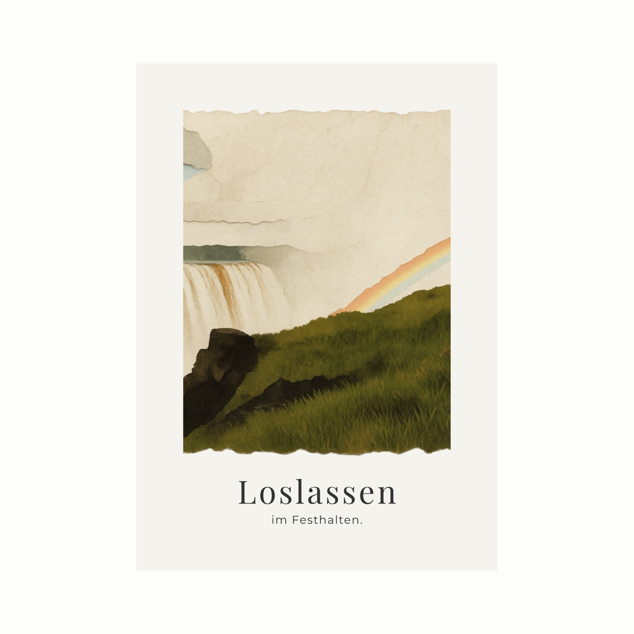 Loslassen im Festhalten