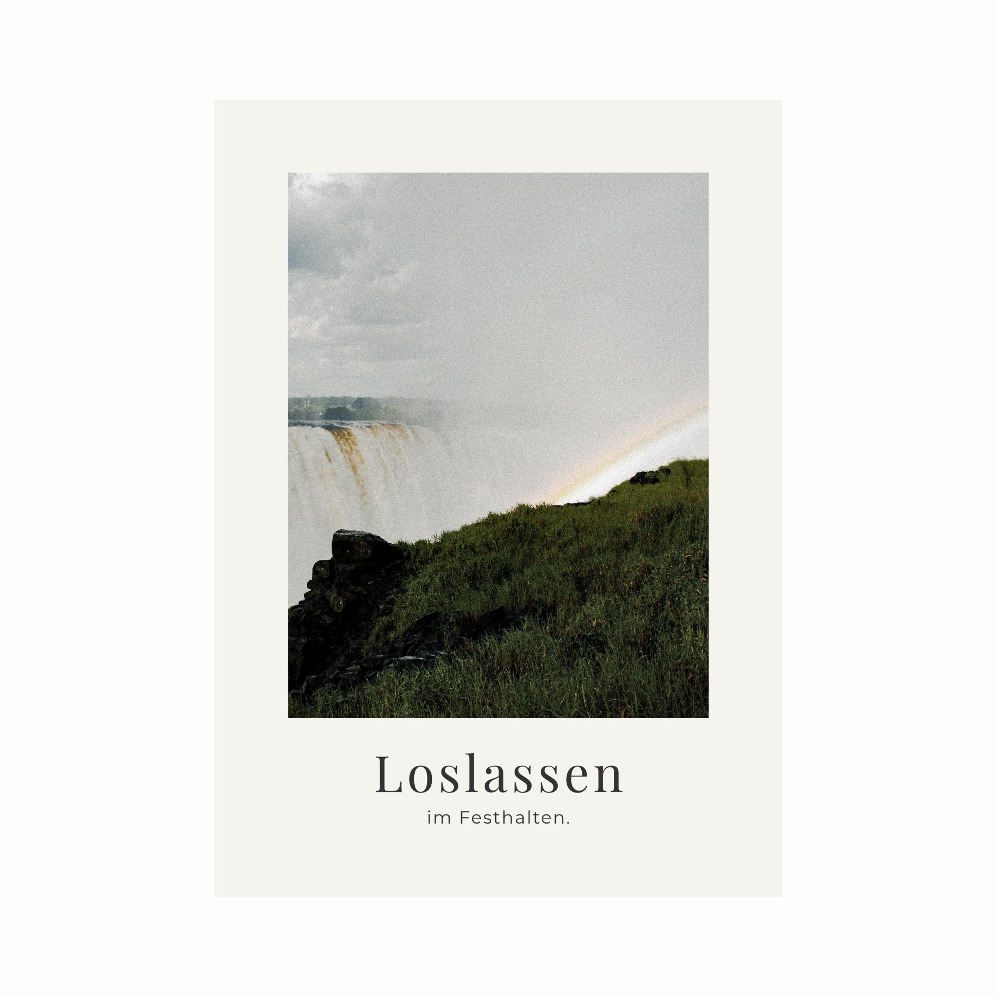 Loslassen im Festhalten