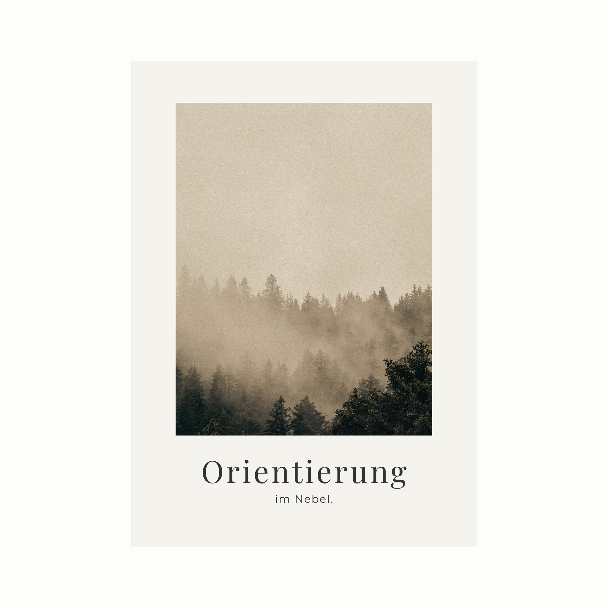 Orientierung im Nebel